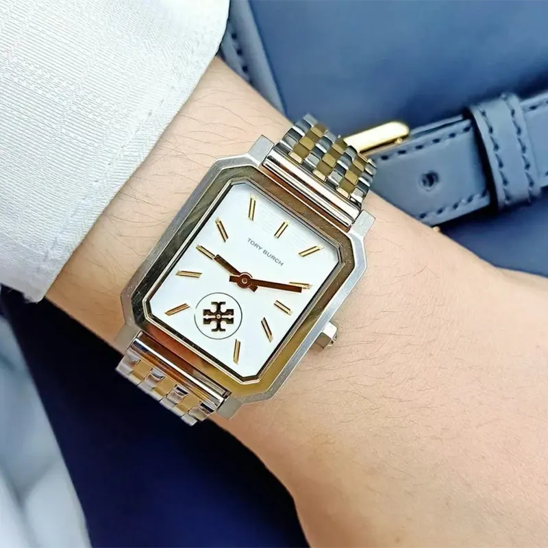 Tory Burch Robinson Two-tone Ladies Watch- TBW1501